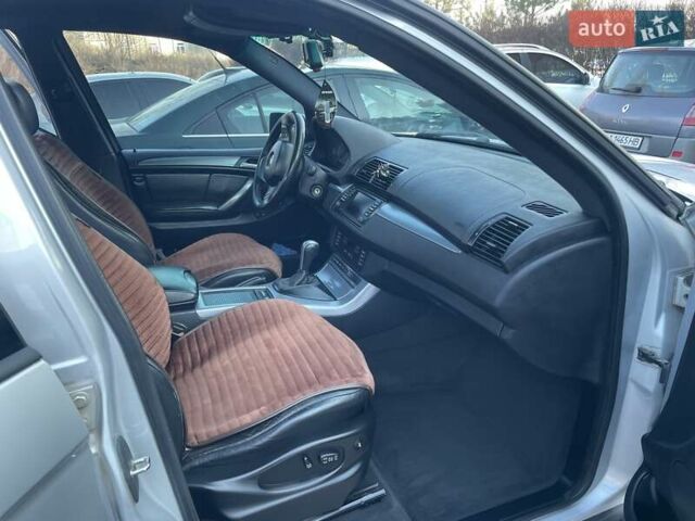 Серый БМВ Х5, объемом двигателя 3 л и пробегом 375 тыс. км за 10500 $, фото 20 на Automoto.ua