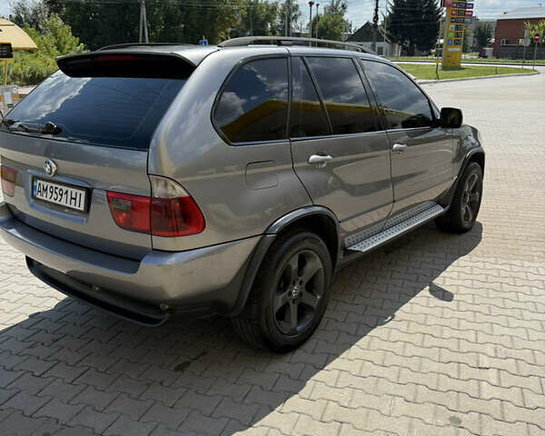 Серый БМВ Х5, объемом двигателя 3 л и пробегом 343 тыс. км за 13300 $, фото 7 на Automoto.ua