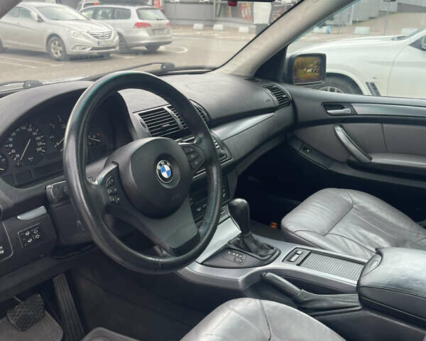 Серый БМВ Х5, объемом двигателя 3 л и пробегом 443 тыс. км за 11200 $, фото 5 на Automoto.ua
