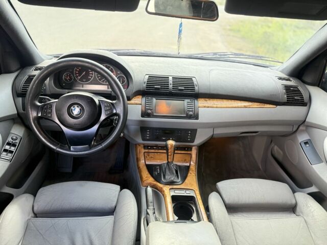 Серый БМВ Х5, объемом двигателя 3 л и пробегом 400 тыс. км за 6100 $, фото 22 на Automoto.ua