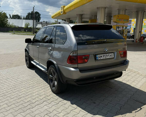 Серый БМВ Х5, объемом двигателя 3 л и пробегом 343 тыс. км за 13300 $, фото 6 на Automoto.ua