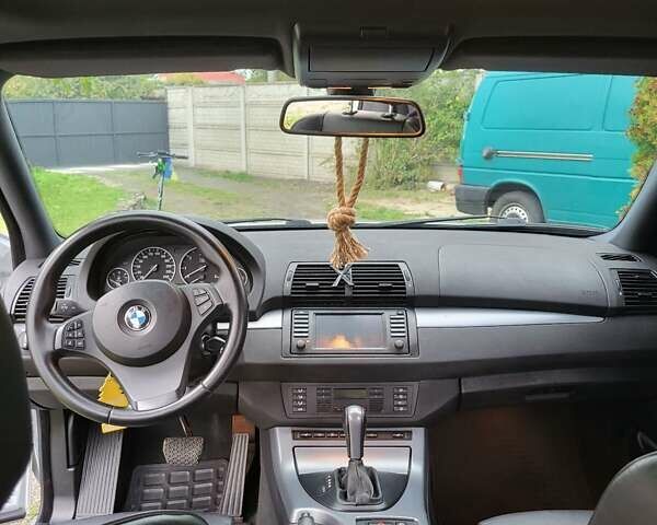 Серый БМВ Х5, объемом двигателя 3 л и пробегом 300 тыс. км за 14200 $, фото 15 на Automoto.ua