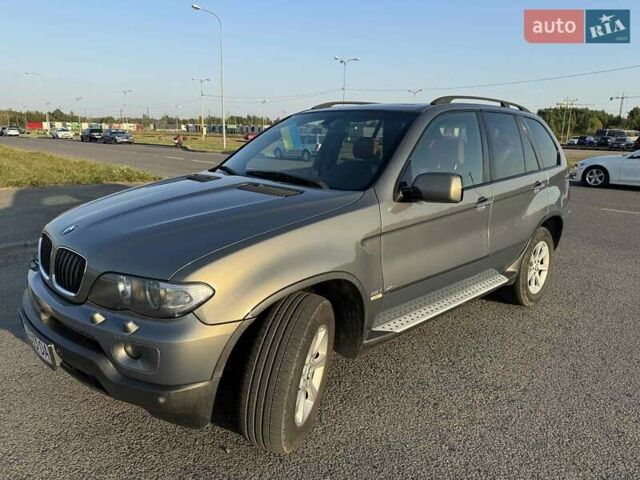 Серый БМВ Х5, объемом двигателя 3 л и пробегом 337 тыс. км за 12999 $, фото 2 на Automoto.ua