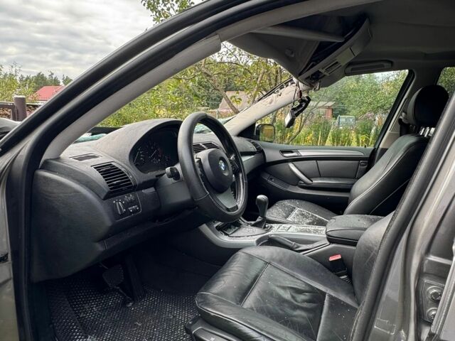 Серый БМВ Х5, объемом двигателя 3 л и пробегом 315 тыс. км за 6500 $, фото 9 на Automoto.ua