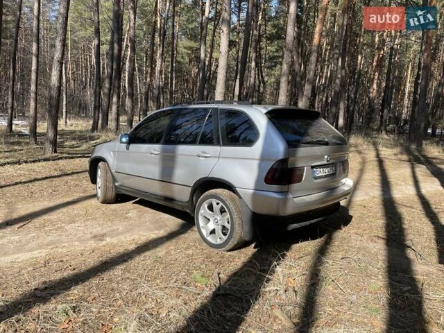 Серый БМВ Х5, объемом двигателя 3 л и пробегом 375 тыс. км за 10500 $, фото 18 на Automoto.ua
