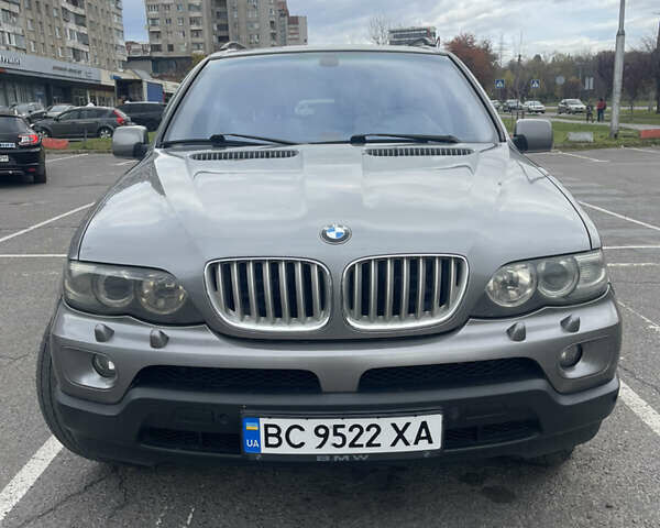 Серый БМВ Х5, объемом двигателя 3 л и пробегом 443 тыс. км за 11200 $, фото 3 на Automoto.ua