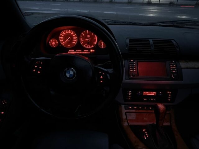 Серый БМВ Х5, объемом двигателя 3 л и пробегом 400 тыс. км за 6100 $, фото 13 на Automoto.ua