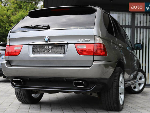 Серый БМВ Х5, объемом двигателя 3 л и пробегом 290 тыс. км за 16500 $, фото 5 на Automoto.ua