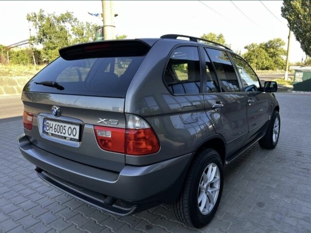 Серый БМВ Х5, объемом двигателя 3 л и пробегом 170 тыс. км за 8500 $, фото 1 на Automoto.ua