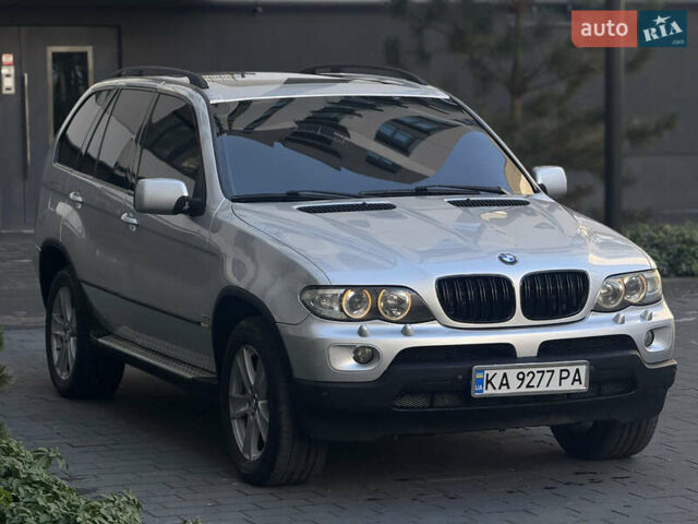 Серый БМВ Х5, объемом двигателя 3 л и пробегом 370 тыс. км за 10000 $, фото 2 на Automoto.ua