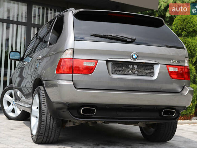 Серый БМВ Х5, объемом двигателя 3 л и пробегом 290 тыс. км за 16500 $, фото 4 на Automoto.ua