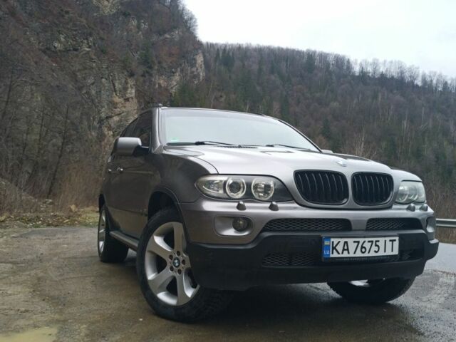 Серый БМВ Х5, объемом двигателя 3 л и пробегом 273 тыс. км за 12000 $, фото 7 на Automoto.ua