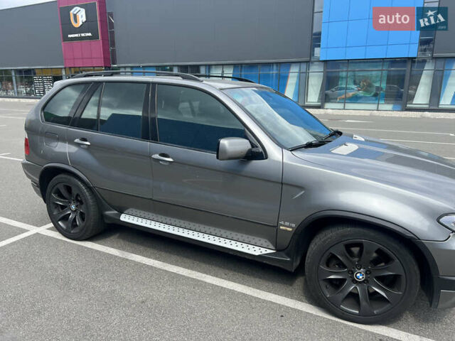 Серый БМВ Х5, объемом двигателя 4.8 л и пробегом 143 тыс. км за 18000 $, фото 4 на Automoto.ua