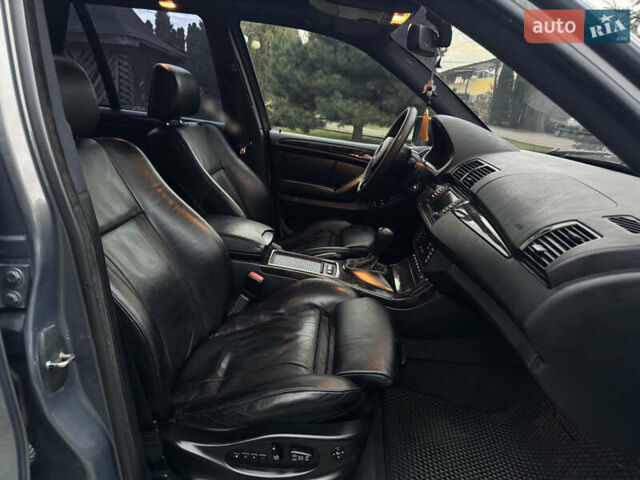 Серый БМВ Х5, объемом двигателя 3 л и пробегом 391 тыс. км за 11700 $, фото 25 на Automoto.ua