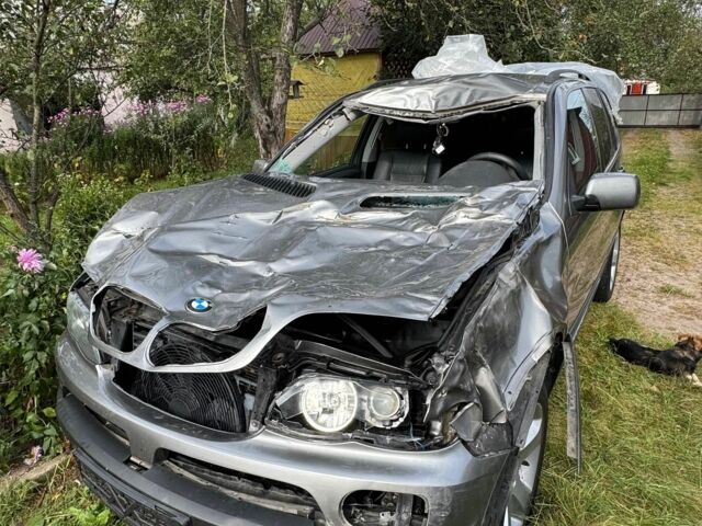 Серый БМВ Х5, объемом двигателя 3 л и пробегом 315 тыс. км за 6500 $, фото 5 на Automoto.ua