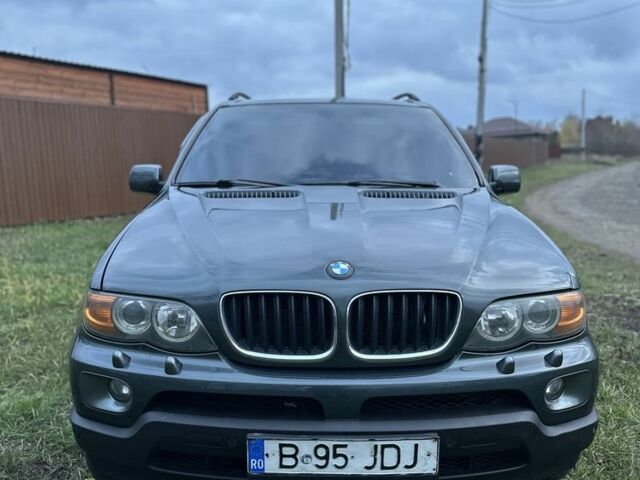 Серый БМВ Х5, объемом двигателя 3 л и пробегом 373 тыс. км за 6400 $, фото 2 на Automoto.ua