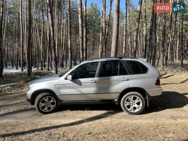 Серый БМВ Х5, объемом двигателя 3 л и пробегом 375 тыс. км за 10500 $, фото 8 на Automoto.ua