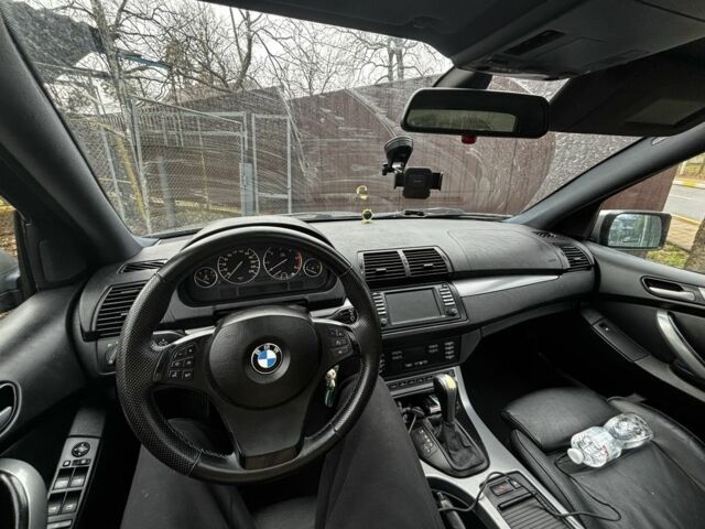 Серый БМВ Х5, объемом двигателя 3 л и пробегом 219 тыс. км за 6000 $, фото 6 на Automoto.ua