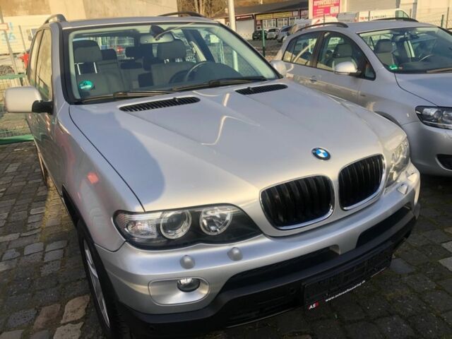 Серый БМВ Х5, объемом двигателя 3 л и пробегом 140 тыс. км за 3800 $, фото 3 на Automoto.ua