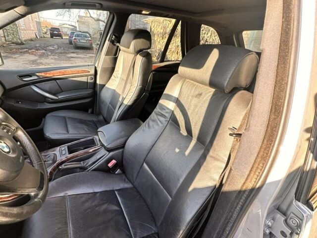 Серый БМВ Х5, объемом двигателя 3 л и пробегом 350 тыс. км за 5700 $, фото 9 на Automoto.ua