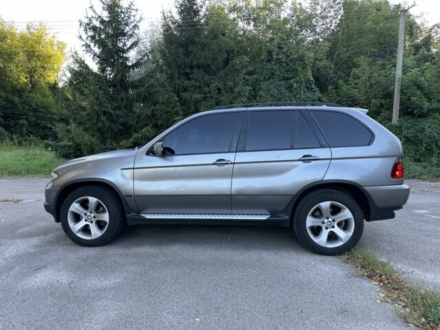 Серый БМВ Х5, объемом двигателя 3 л и пробегом 320 тыс. км за 6800 $, фото 4 на Automoto.ua
