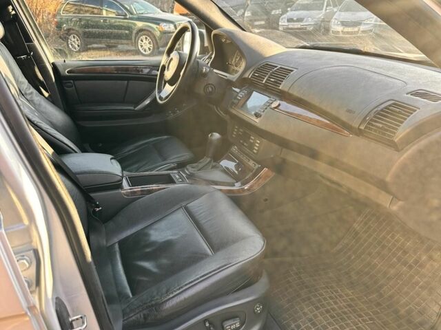 Серый БМВ Х5, объемом двигателя 3 л и пробегом 350 тыс. км за 5700 $, фото 6 на Automoto.ua