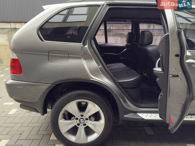 Серый БМВ Х5, объемом двигателя 3 л и пробегом 355 тыс. км за 11999 $, фото 9 на Automoto.ua