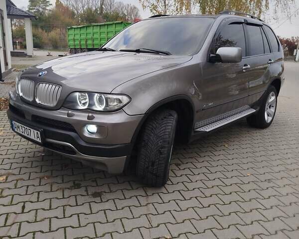Серый БМВ Х5, объемом двигателя 3 л и пробегом 336 тыс. км за 13000 $, фото 7 на Automoto.ua