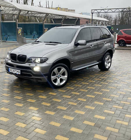 Серый БМВ Х5, объемом двигателя 3 л и пробегом 378 тыс. км за 16000 $, фото 6 на Automoto.ua