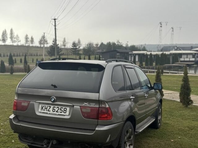 Серый БМВ Х5, объемом двигателя 3 л и пробегом 150 тыс. км за 4653 $, фото 4 на Automoto.ua