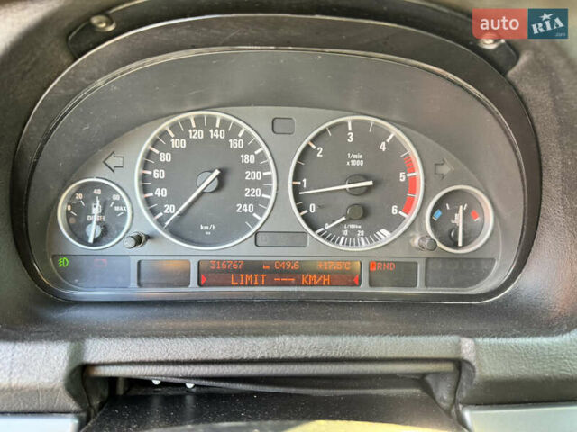 Серый БМВ Х5, объемом двигателя 3 л и пробегом 310 тыс. км за 12100 $, фото 25 на Automoto.ua