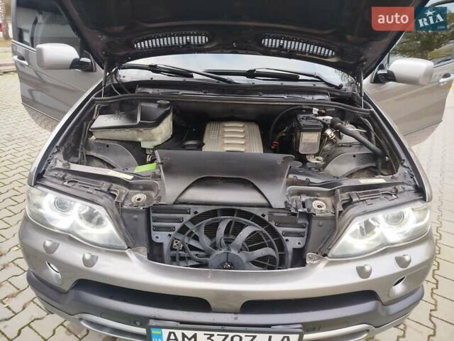 Серый БМВ Х5, объемом двигателя 3 л и пробегом 336 тыс. км за 13000 $, фото 40 на Automoto.ua