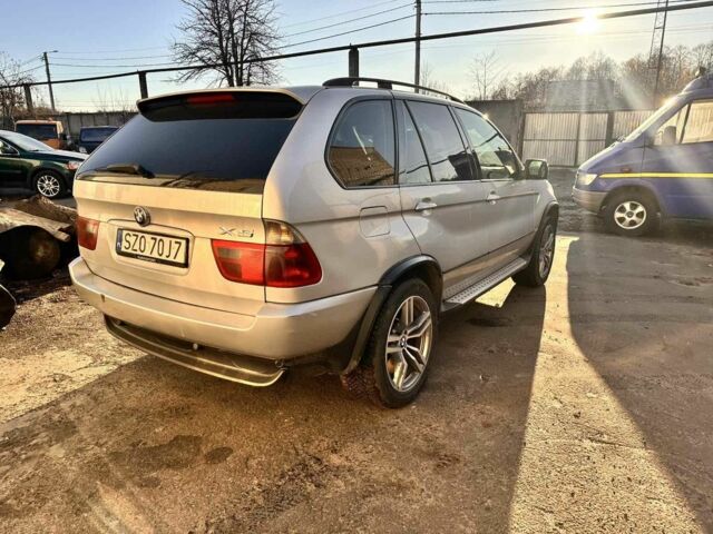 Серый БМВ Х5, объемом двигателя 3 л и пробегом 350 тыс. км за 5700 $, фото 3 на Automoto.ua