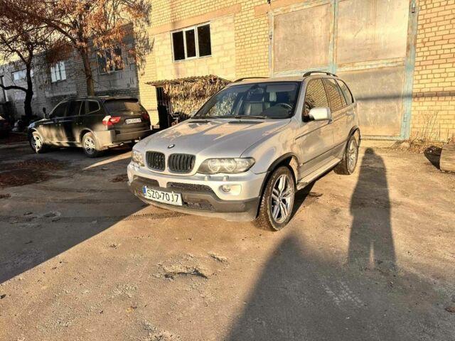 Серый БМВ Х5, объемом двигателя 3 л и пробегом 350 тыс. км за 5700 $, фото 1 на Automoto.ua