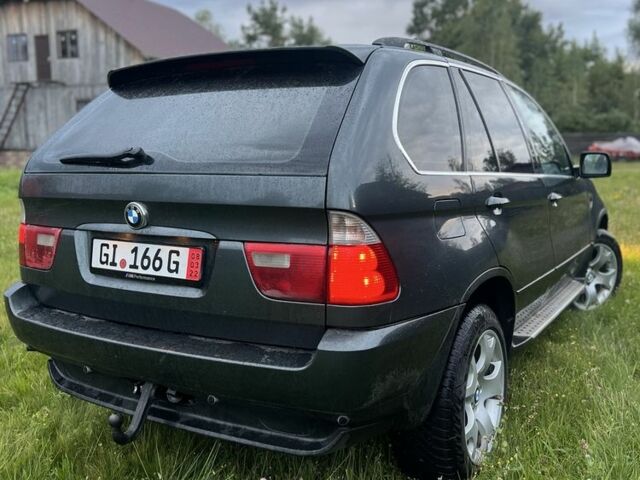 Серый БМВ Х5, объемом двигателя 3 л и пробегом 350 тыс. км за 5800 $, фото 4 на Automoto.ua