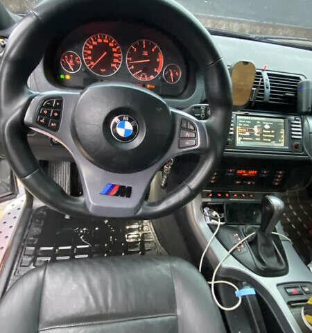 Серый БМВ Х5, объемом двигателя 3 л и пробегом 378 тыс. км за 16000 $, фото 36 на Automoto.ua