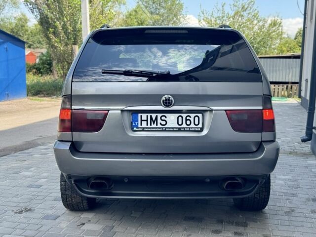 Серый БМВ Х5, объемом двигателя 3 л и пробегом 340 тыс. км за 6700 $, фото 4 на Automoto.ua