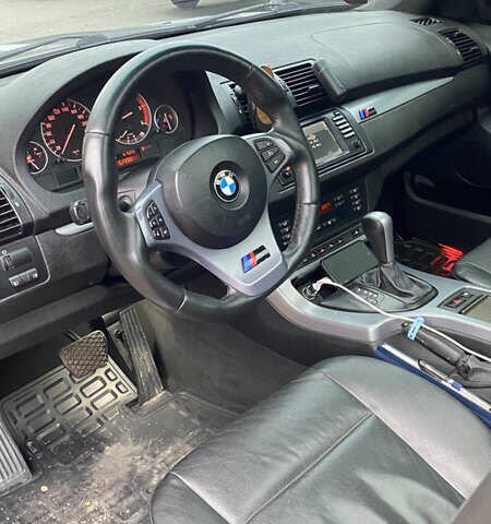 Серый БМВ Х5, объемом двигателя 3 л и пробегом 378 тыс. км за 16000 $, фото 51 на Automoto.ua