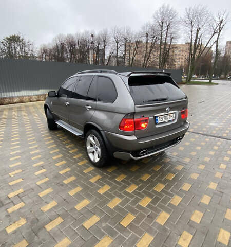 Серый БМВ Х5, объемом двигателя 3 л и пробегом 378 тыс. км за 16000 $, фото 14 на Automoto.ua