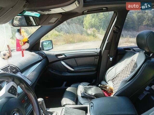 Серый БМВ Х5, объемом двигателя 3 л и пробегом 312 тыс. км за 10200 $, фото 11 на Automoto.ua