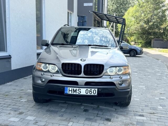Серый БМВ Х5, объемом двигателя 3 л и пробегом 340 тыс. км за 6700 $, фото 3 на Automoto.ua