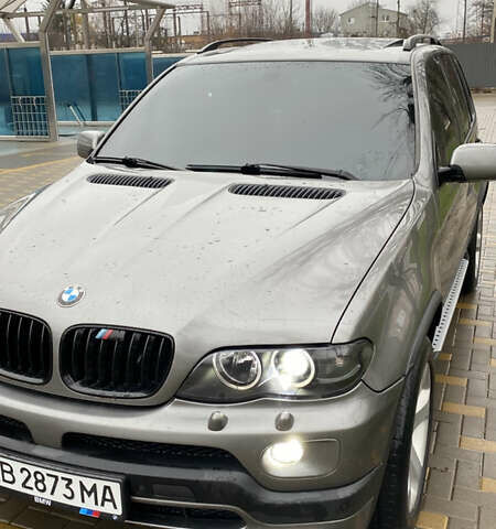 Серый БМВ Х5, объемом двигателя 3 л и пробегом 378 тыс. км за 16000 $, фото 17 на Automoto.ua