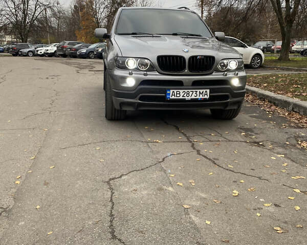Серый БМВ Х5, объемом двигателя 3 л и пробегом 378 тыс. км за 16000 $, фото 18 на Automoto.ua