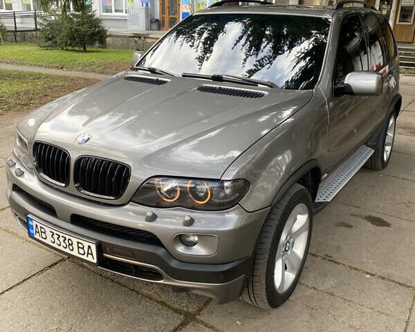 Серый БМВ Х5, объемом двигателя 3 л и пробегом 378 тыс. км за 16000 $, фото 55 на Automoto.ua