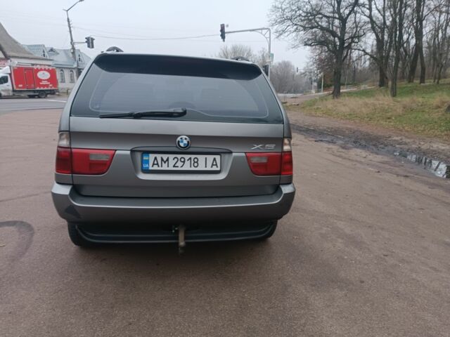Серый БМВ Х5, объемом двигателя 3 л и пробегом 445 тыс. км за 11000 $, фото 4 на Automoto.ua
