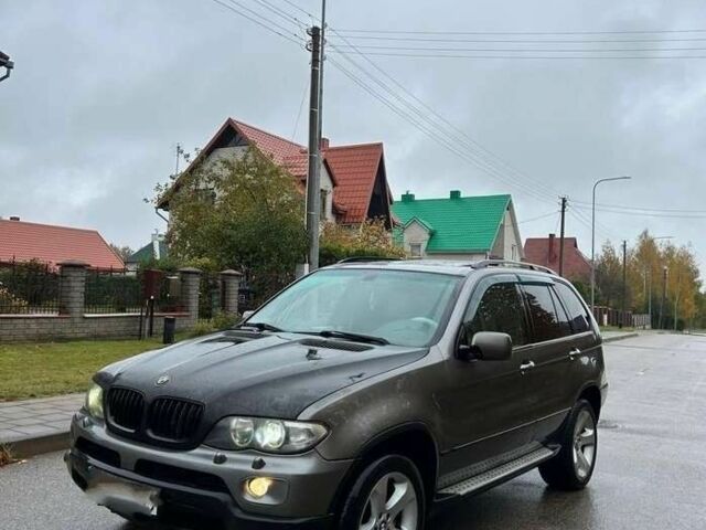 Серый БМВ Х5, объемом двигателя 3 л и пробегом 340 тыс. км за 4642 $, фото 1 на Automoto.ua