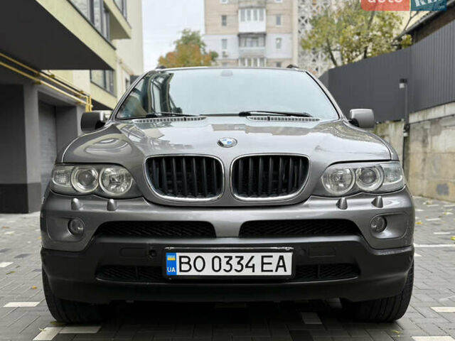 Серый БМВ Х5, объемом двигателя 3 л и пробегом 355 тыс. км за 11999 $, фото 1 на Automoto.ua