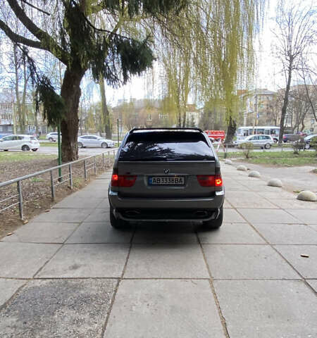 Серый БМВ Х5, объемом двигателя 3 л и пробегом 378 тыс. км за 16000 $, фото 24 на Automoto.ua