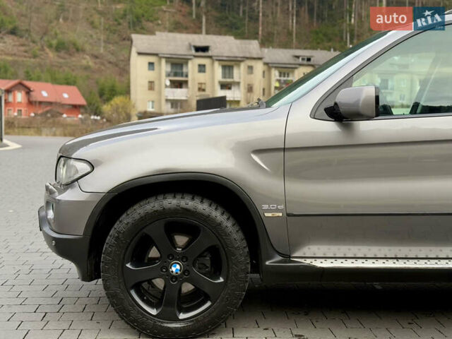 Серый БМВ Х5, объемом двигателя 3 л и пробегом 350 тыс. км за 10950 $, фото 14 на Automoto.ua