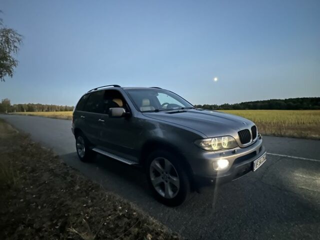 Серый БМВ Х5, объемом двигателя 3 л и пробегом 320 тыс. км за 7000 $, фото 1 на Automoto.ua